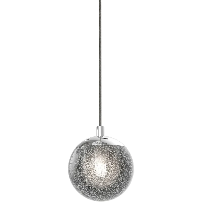 Champagne Bubbles LED 4 inch Polished Chrome Pendant Ceiling Light
