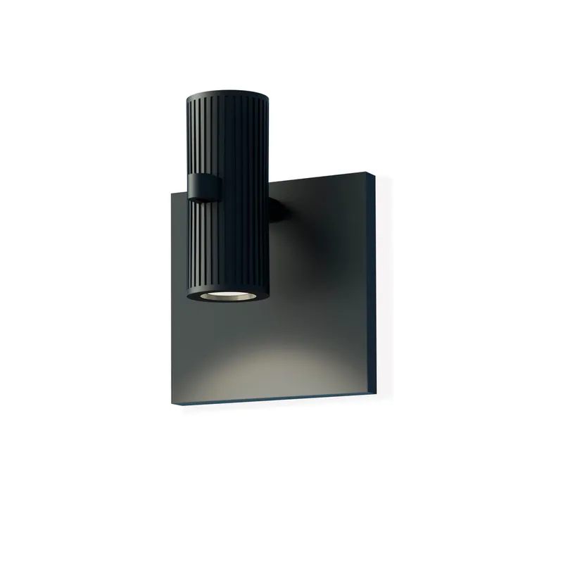 Suspenders LED 2 inch Satin Black ADA Modular Wall Mount Wall Light
