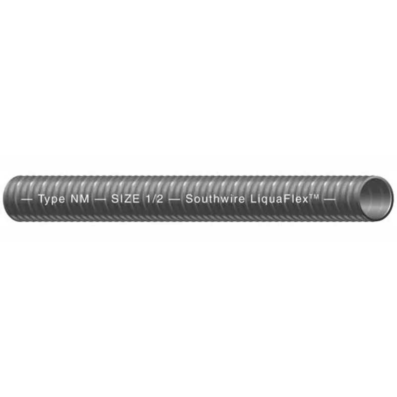 1" Liquidtight Flexible Nonmetallic Conduit, Gray, 100' Coil
