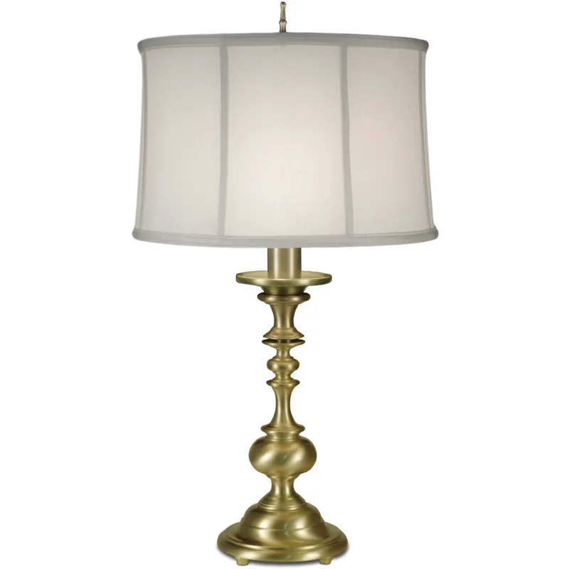 Ellie 29 inch 150 watt Satin Brass Table Lamp Portable Light