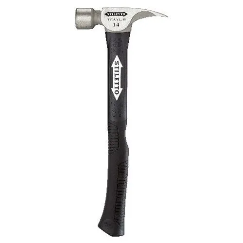 Stiletto 14 oz Smooth Hammer Curved With Fiberglass Handle