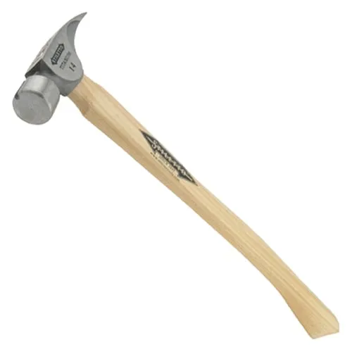 Stiletto 14 Oz. Ti Smooth Face, 18” Curved Hickory Handle
