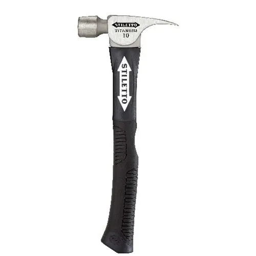Stiletto 10 oz Finish Hammer Curved With Fiberglass Handle