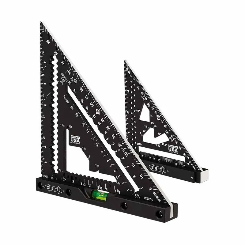 Stiletto 4.5" And 7" Rafter Square Set