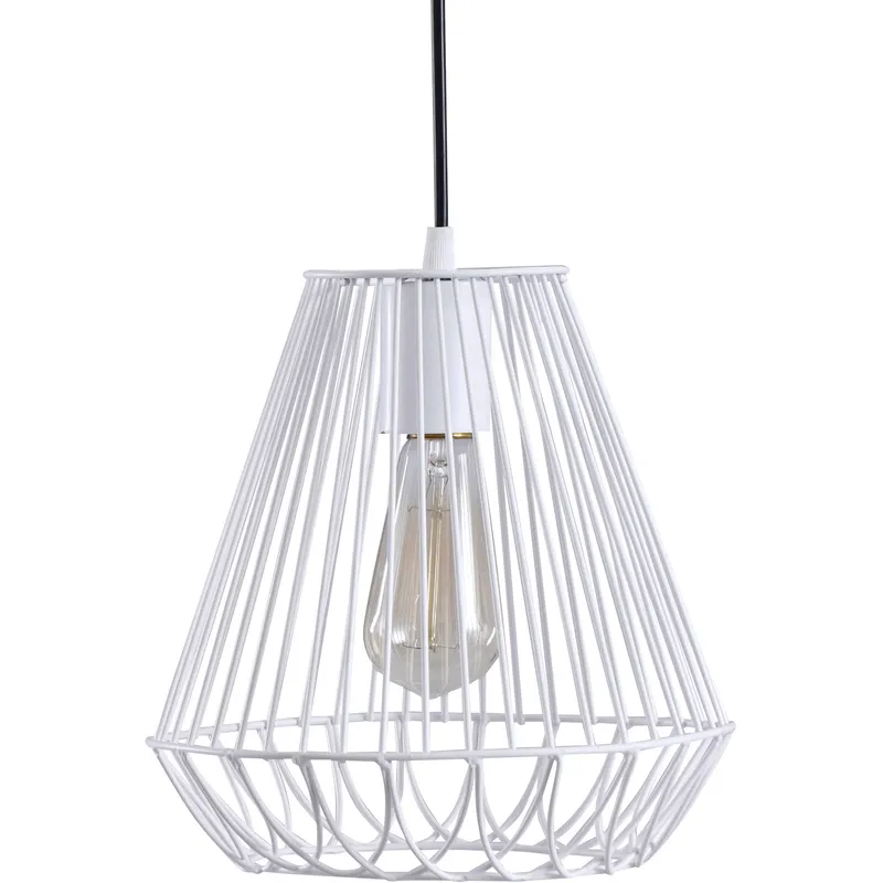Cameron 10.5 inch 40 watt White Floor Lamp Portable Light