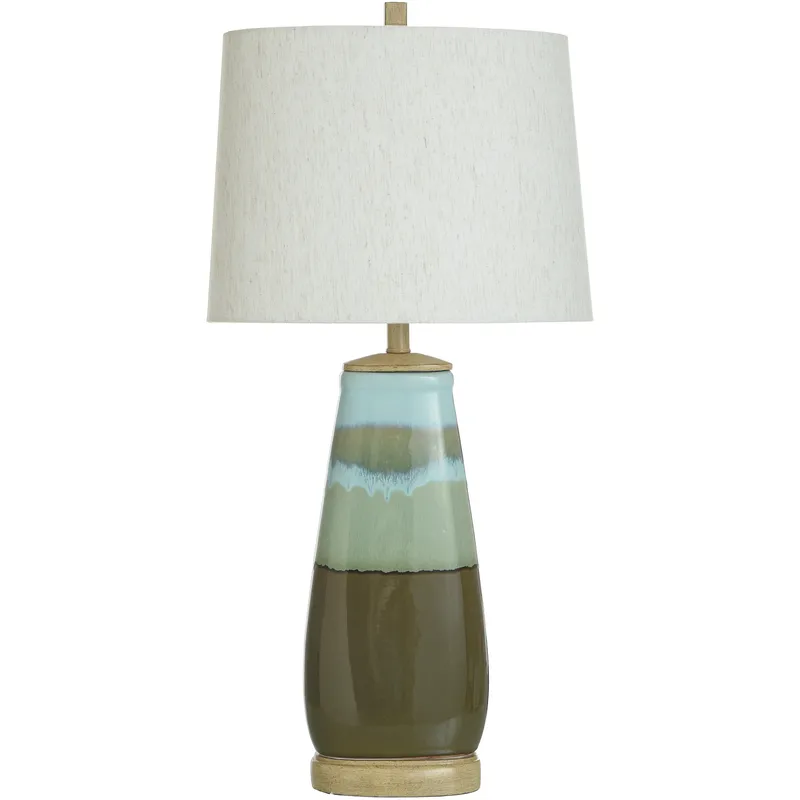 Signature 34 inch 100 watt Millville Table Lamp Portable Light