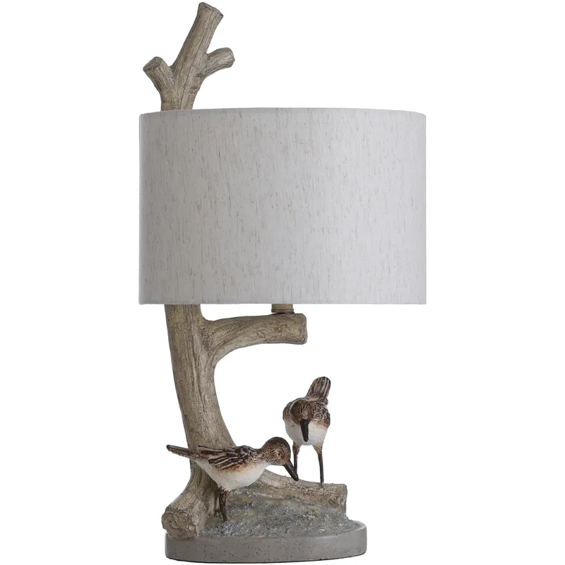 Luka 25 inch 100 watt Neutral Colored Tones Table Lamp Portable Light