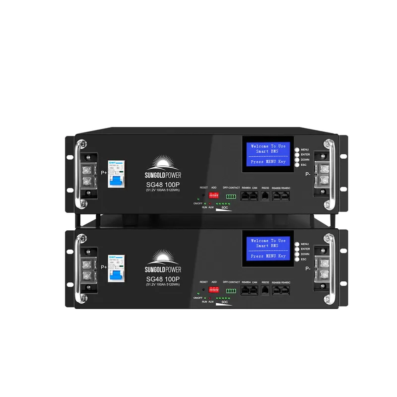 2 X 48V 100AH Server Rack LiFePO4 Lithium Battery SG48100P UL1973 UL9540A