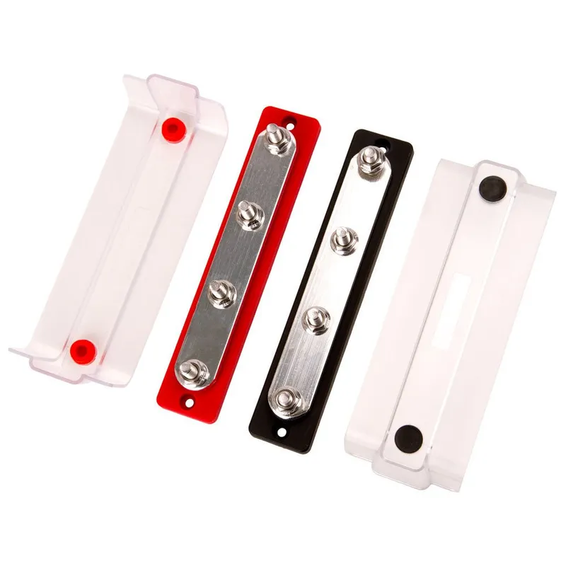 250A Bus Bar with Cover 48VDC – 1 Pair