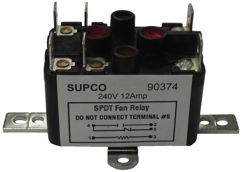 Supco 90384 General Purpose Fan Relay 13 A 240 V (Each) 90384