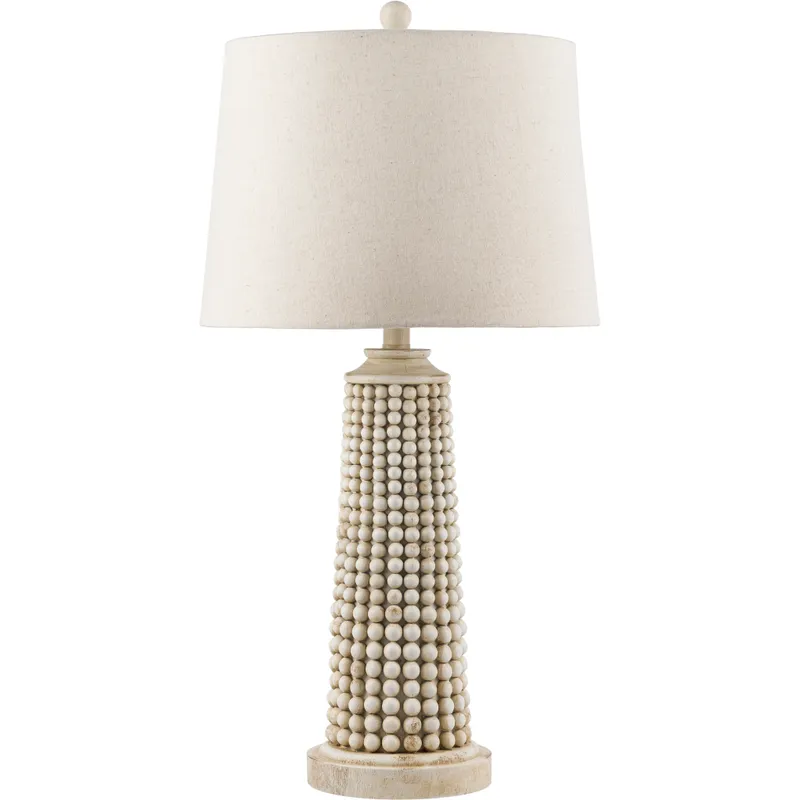 Kaul 28.88 inch 100 watt Cream Table Lamp Portable Light