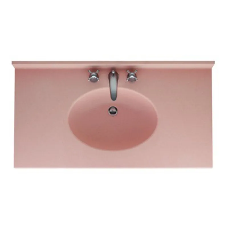 Swan CH02249.042 Vanity Top 22-1/2X49 Gray Gran Sgl Bwl