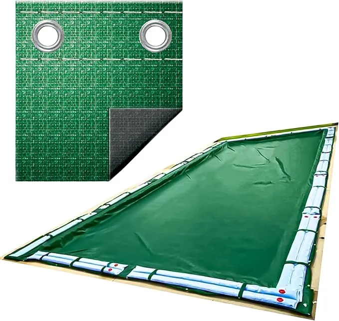Swimline CO141725R Swimline Super Deluxe 12' X 20' Rectangle Winter Cover - 17' X 25' Cover Size