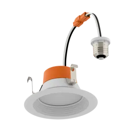 Sylvania LEDVANCE Dual Selectable RT 4" LED Retrofit Downlight - 5 | 6 | 7W - Smooth Reflector - CCT Selectable - 120V
