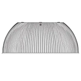 Sylvania Polycarbonate Refractor for 100-150W UFO High Bays