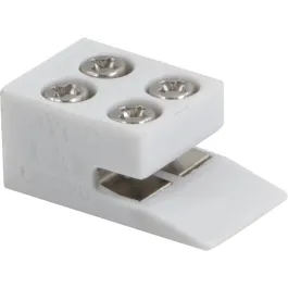 Task Lighting 8-10mm EZ Ramp Tape-to-Wire Ramp Connector - 6 Pack - White