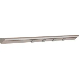 Task Lighting 30.5" 15W Lighted Power Strip - 4 Receptacles - 2700K - 1,500 Lumens - 12V - Satin Nickel