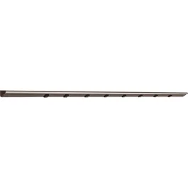 Task Lighting 72.5" 36W Lighted Power Strip - 8 Receptacles - 3000K - 3,600 Lumens - 12V - Bronze