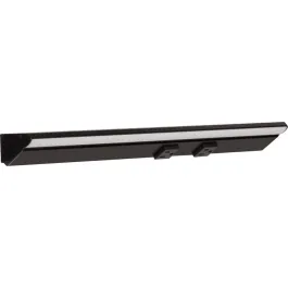 Task Lighting 18.5" 9W Lighted Power Strip - 2 Receptacles - 2700K - 900 Lumens - 12V - Black