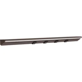 Task Lighting 30.5" 15W Lighted Power Strip - 4 Receptacles - 2700K - 1,500 Lumens - 12V - Bronze
