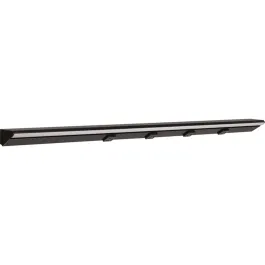 Task Lighting 36.5" 18W Lighted Power Strip - 4 Receptacles - 3000K - 1,800 Lumens - 12V - Black