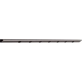 Task Lighting 60.5" 30W Lighted Power Strip - 7 Receptacles - 2700K - 3,000 Lumens - 12V - Black