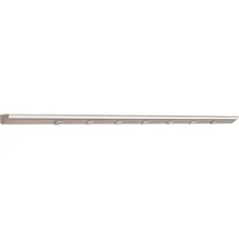 Task Lighting 60.5" 30W Lighted Power Strip - 7 Receptacles - 5000K - 3,000 Lumens - 12V - Satin Nickel