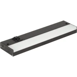 Task Lighting 7W 12" LED Under Cabinet Light - CCT Selectable - 480 Lumens - 120V - Black