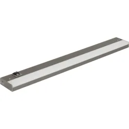 Task Lighting 12W 24" LED Under Cabinet Light - CCT Selectable - 950 Lumens - 120V - Dark Silver
