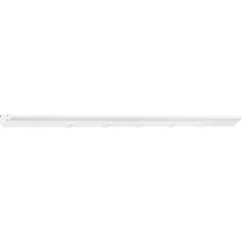 Task Lighting 48.5" 24W Lighted Power Strip - 5 Receptacles - 2700K - 2,400 Lumens - 12V - White