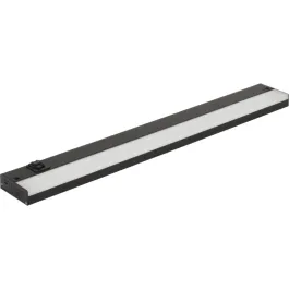 Task Lighting 12W 24" LED Under Cabinet Light - CCT Selectable - 950 Lumens - 120V - Black