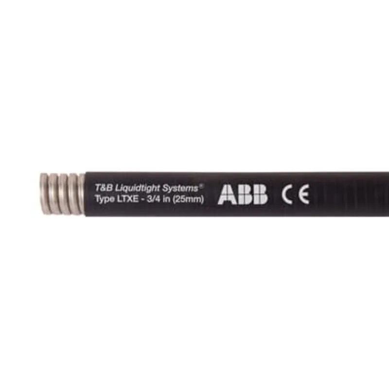 1/2" Liquidtight Steel Flex, Extreme Temp, Black, 500' Reel