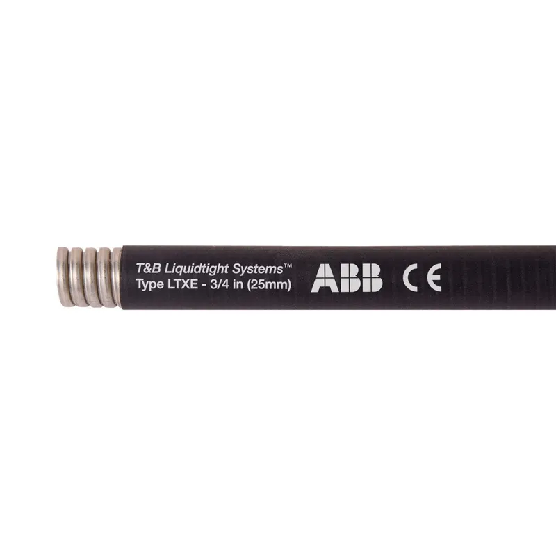 3/8" Liquidtight Steel Flex, Extreme Temp, Black, 1000' Reel