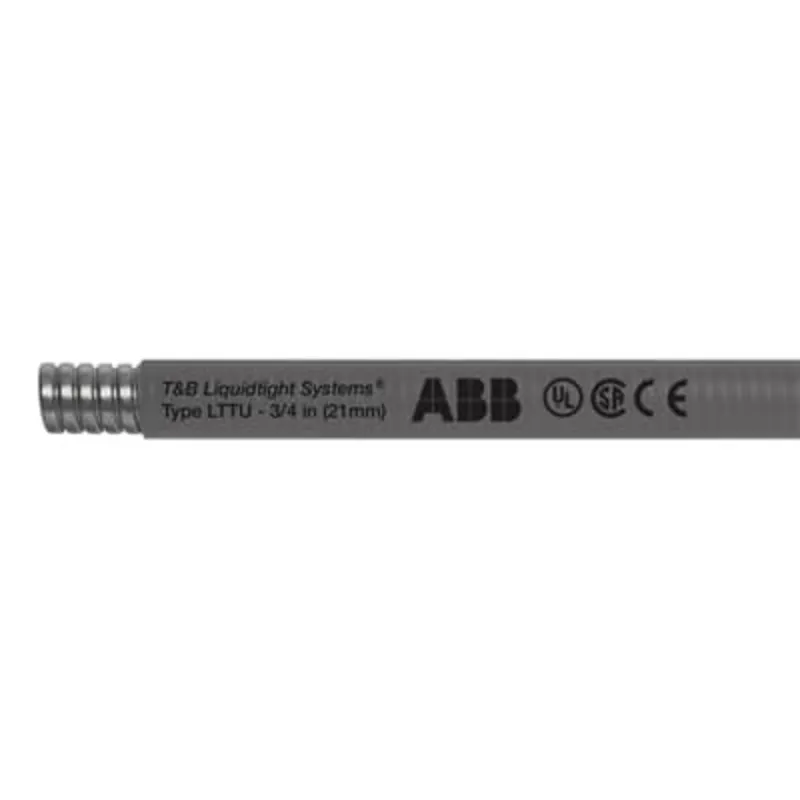 2" Liquidtight Steel Flex, High-Low Temp, Gray, 50' Coil
