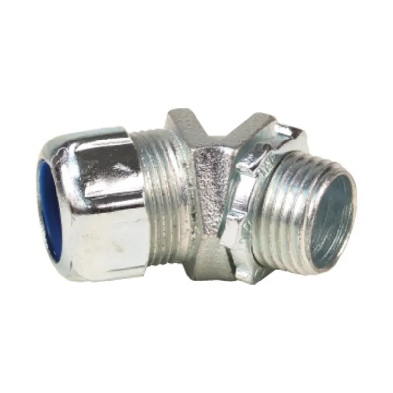 Liquidtight, Insulated, 45°, 1", Malleable Iron