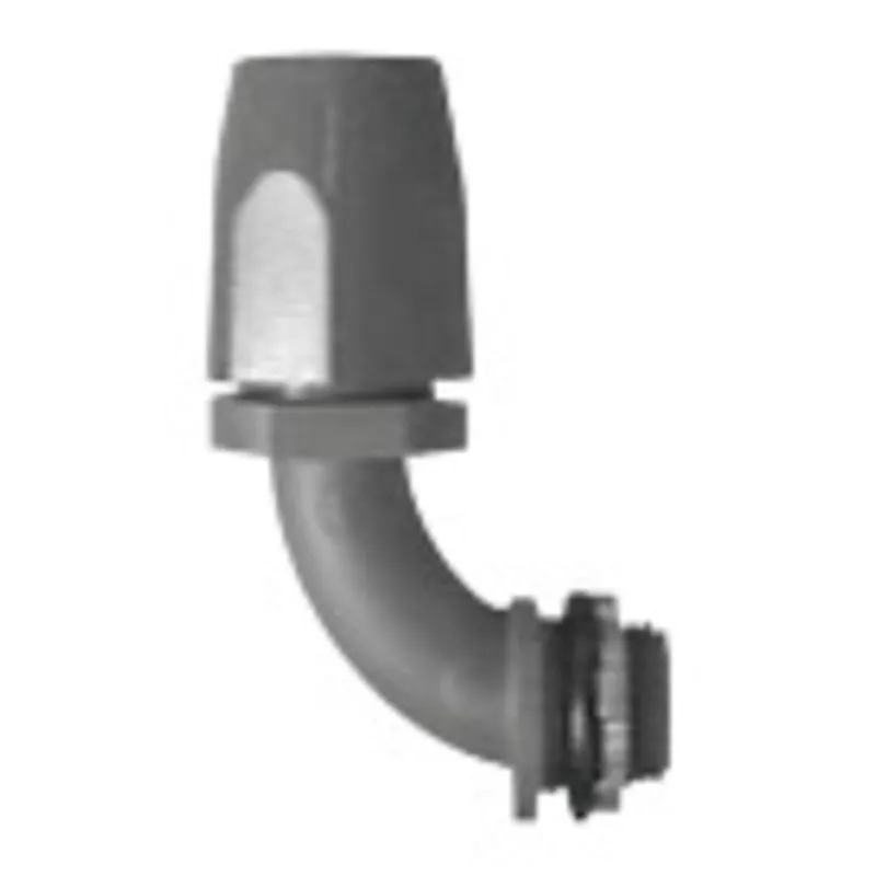 Liquidtight Connector, 90°, 1/2", Non-Metallic