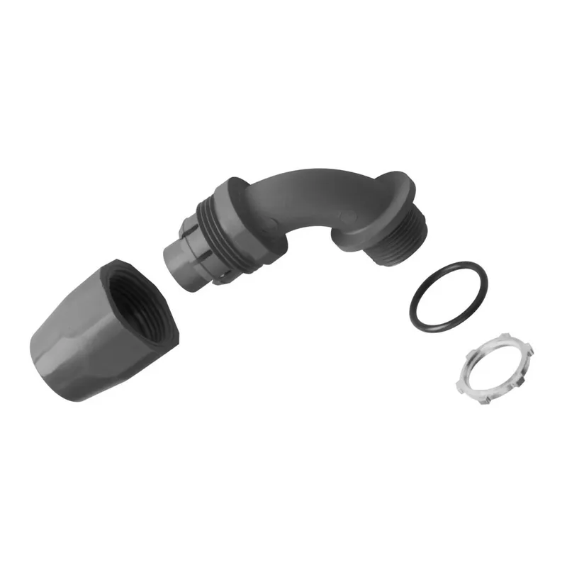 Liquidtight Connector, 1-1/4", 90°, Non-Metallic