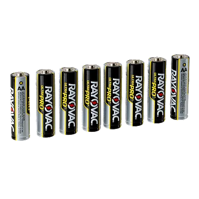 TRANE VD-01280000043 BATTERY ALAA-8J AA RAYOVAC ULTRAPRO ALKALINE BATTERIES PACK