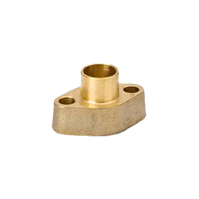 Trane FLG00549 flange .63 ODS solder 2 bolt mtg brass