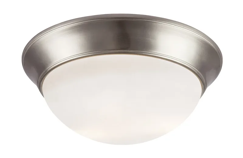 Signature 2 Light 13 inch Rubbed Oil Bronze Flushmount Ceiling Light