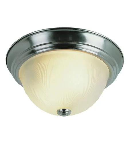 Del Mar 3 Light 15 inch Brushed Nickel Flushmount Ceiling Light in 2