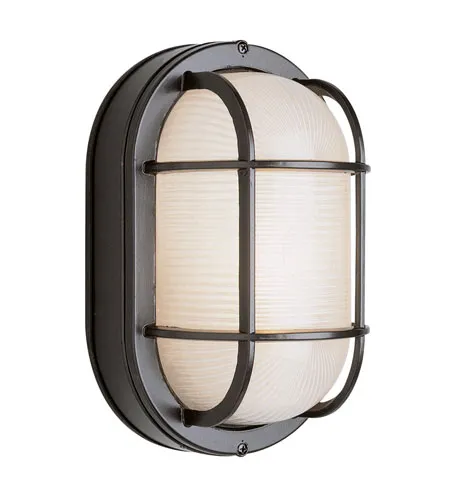 Aria 1 Light 11 inch Black Outdoor Bulkhead