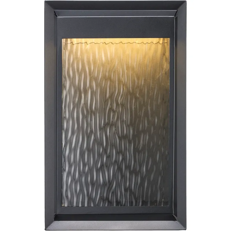 Mojo 1 Light 16 inch Black Outdoor Wall Sconce