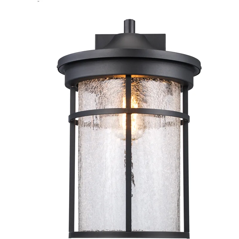 Avalon 1 Light 18 inch Black Outdoor Wall Lantern