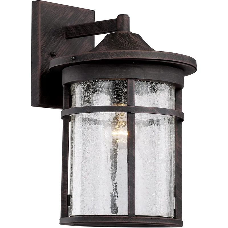Avalon 1 Light 18 inch Rust Outdoor Wall Lantern