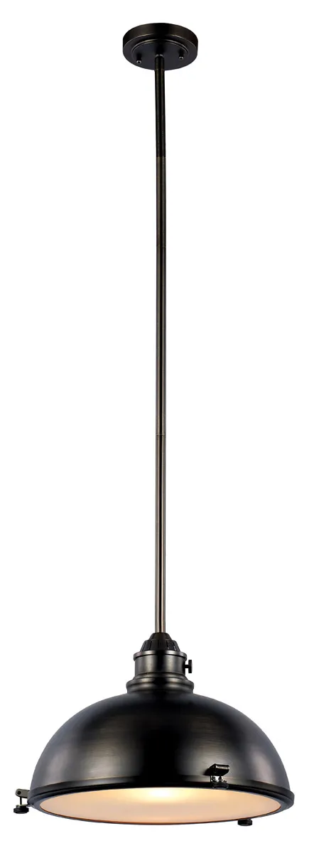 Performance 1 Light 17 inch Weathered Bronze Pendant Ceiling Light