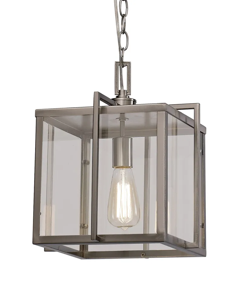 Eastwood II 1 Light 12 inch Brushed Nickel Pendant Ceiling Light