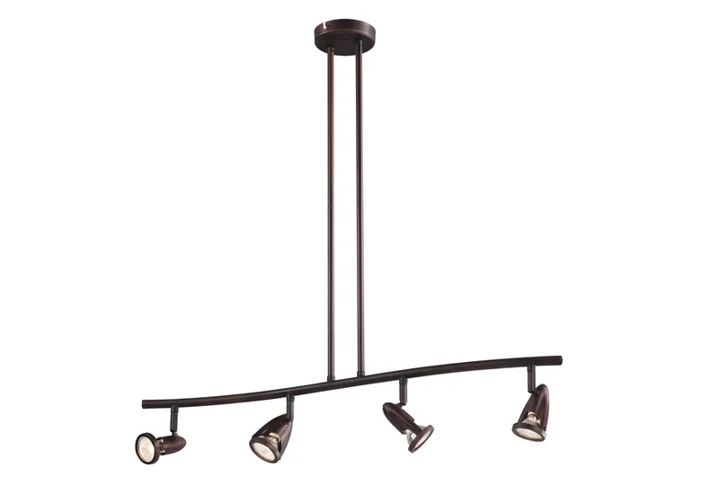 Stingray 4 Light 120V Rubbed Oil Bronze Track Light Ceiling Light