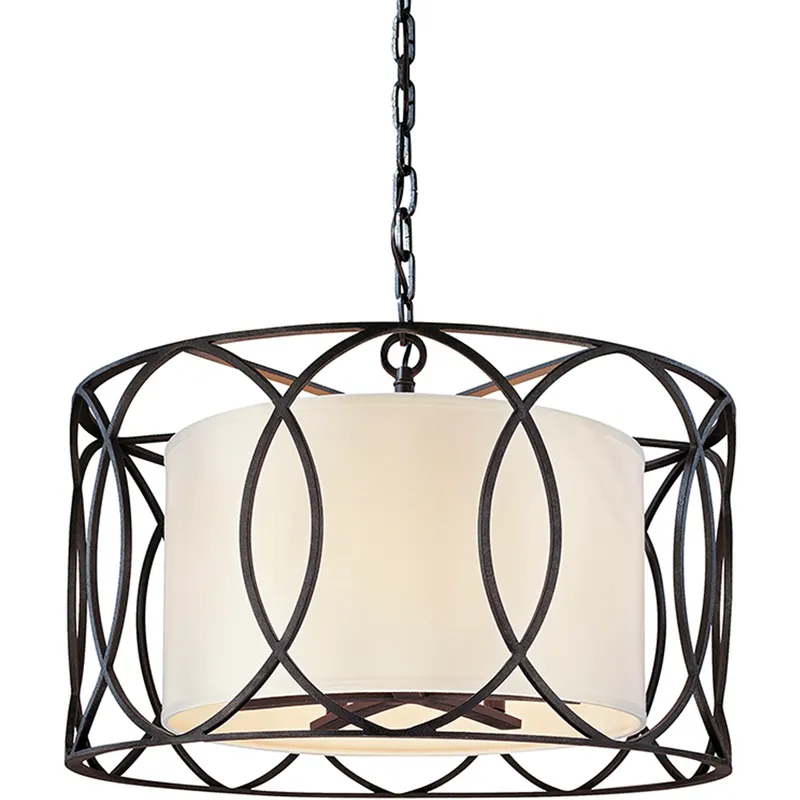 Sausalito 5 Light 25 inch Deep Bronze Chandelier Ceiling Light