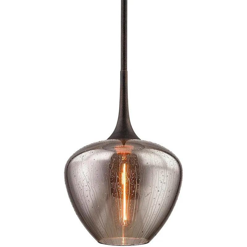West End 1 Light 12.5 inch Vintage Bronze Pendant Ceiling Light